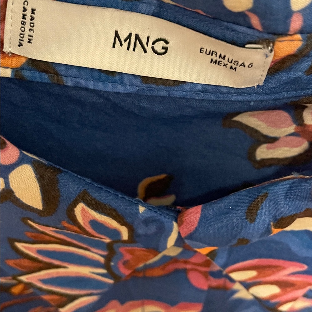 Mango button down blouse - Picture 2 of 3